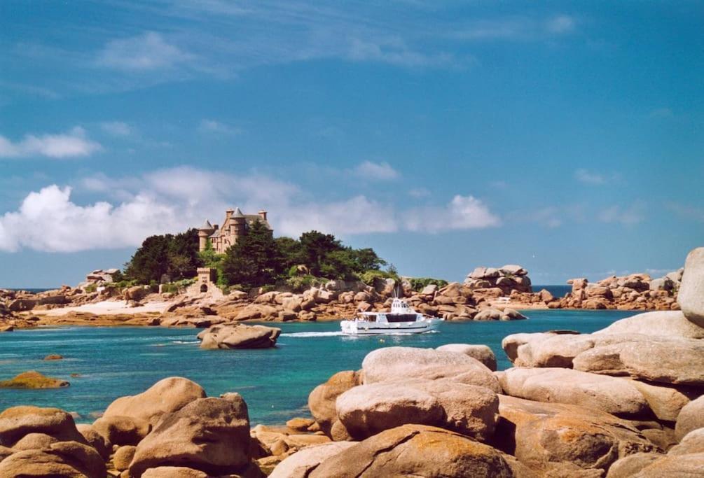 Maison - Villa Bord De Mer, Cote De Granit Rose Perros-Guirec Extérieur photo